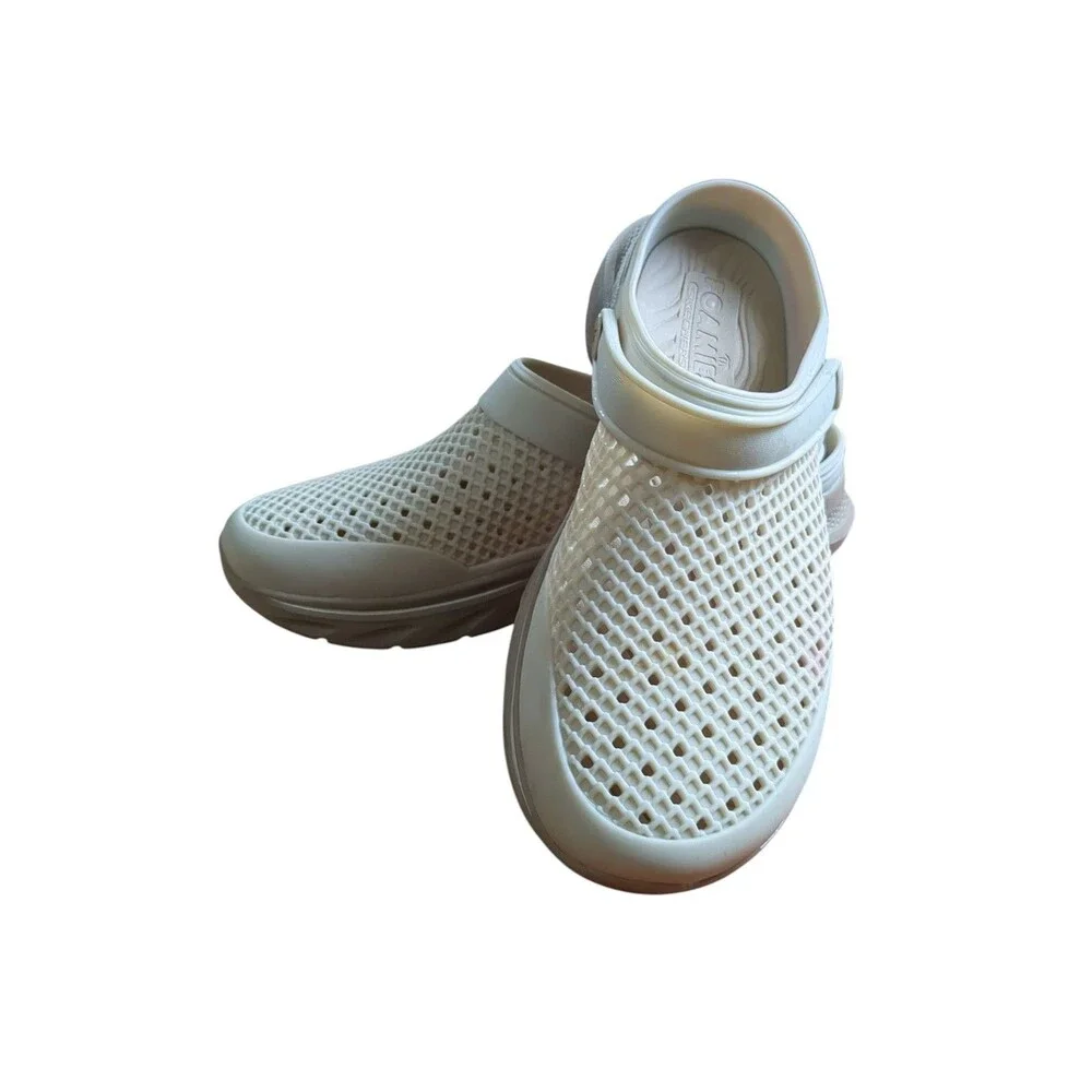 Skechers Women Go Walk Foamies Womens Size 10 Natural - Picture 1 of 10